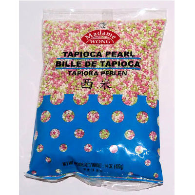 Tapioca Pearl Small Colour 400g