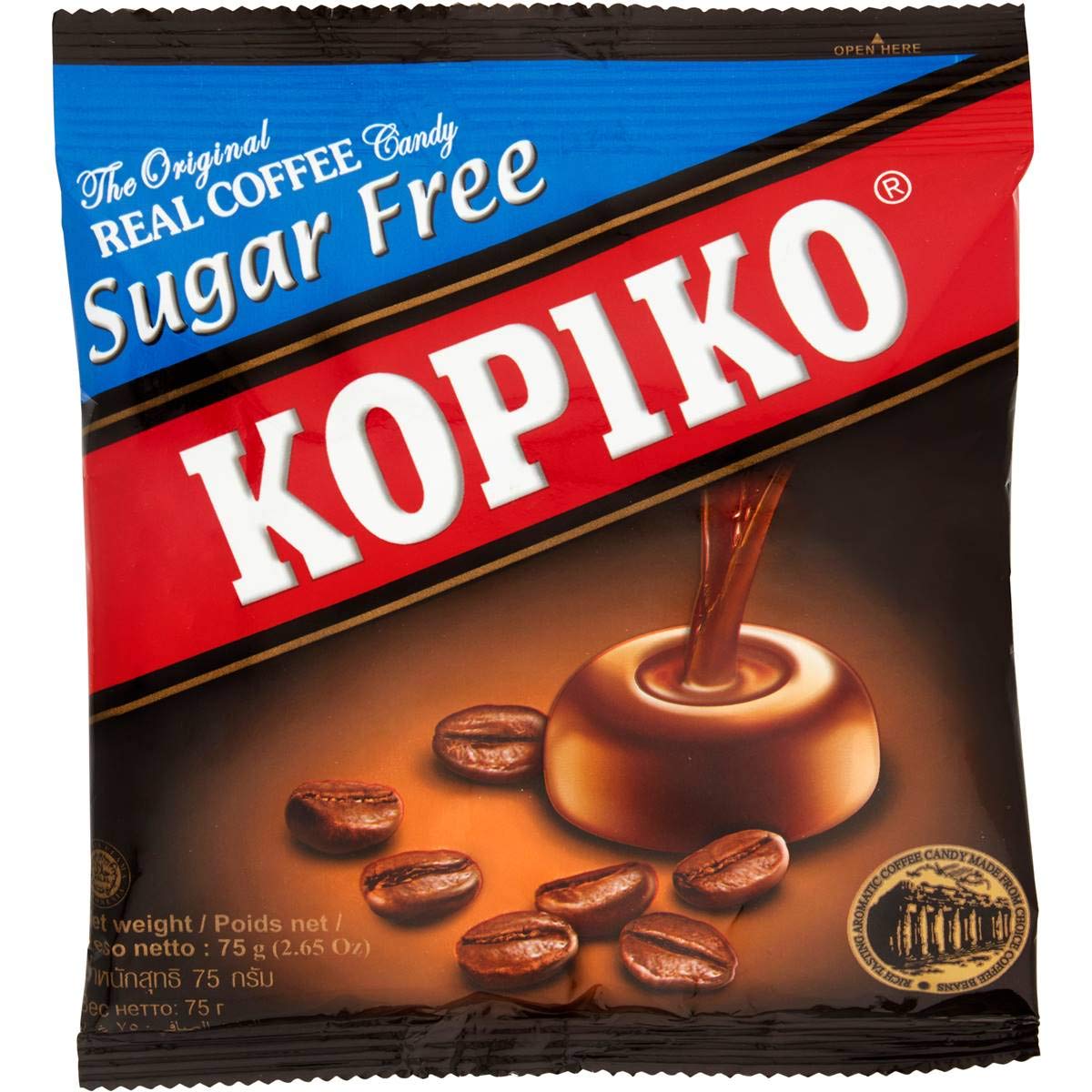 KOPIKO COFFEE CANDY SUGAR FREE