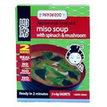 Pandaroo Japanese Instant Miso Soup with Spinach & Mushrooms 12g