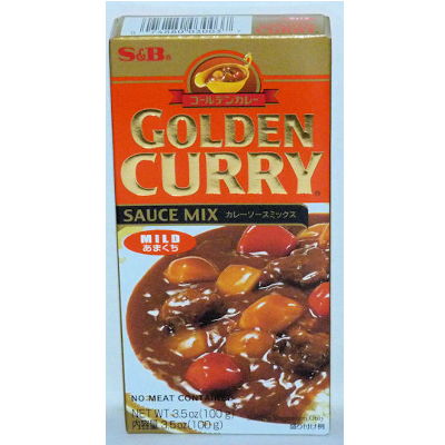 S&B Golden Curry Mild 92g