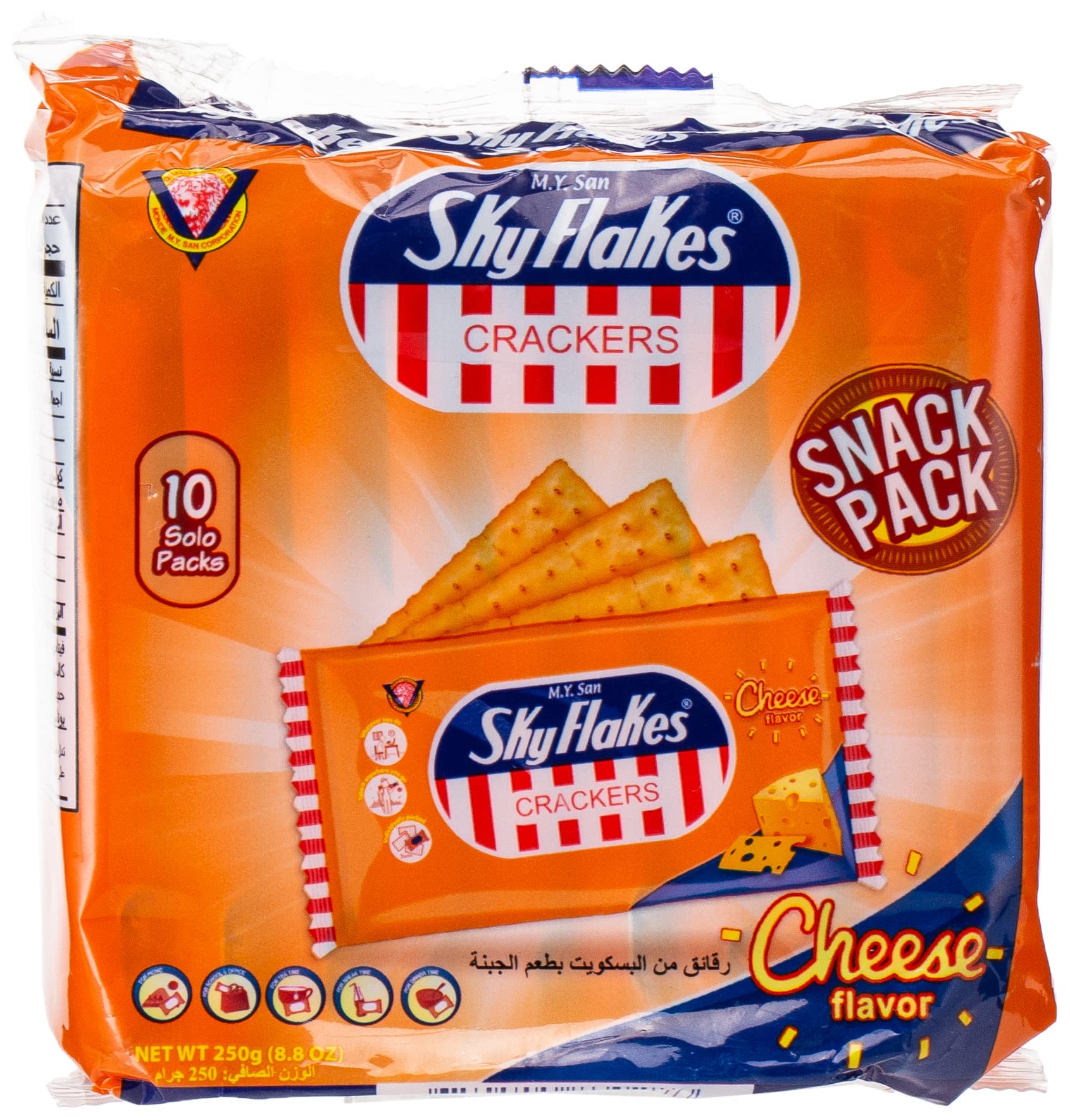 MY San SkyFlakes Crackers Cheese 250g