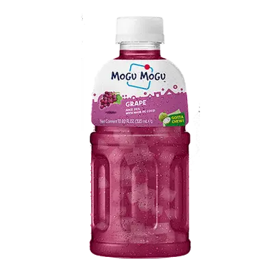 Mogu Mogu Grape Drink with Nata de Coco 320ml