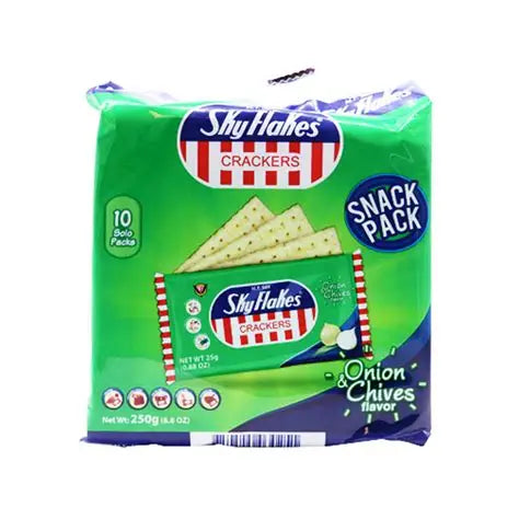 MY San SkyFlakes Crackers Onion & Chives 250g