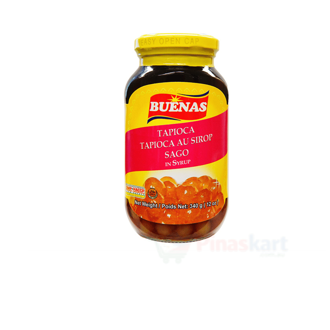 BUENAS SAGO IN SYRUP 340G
