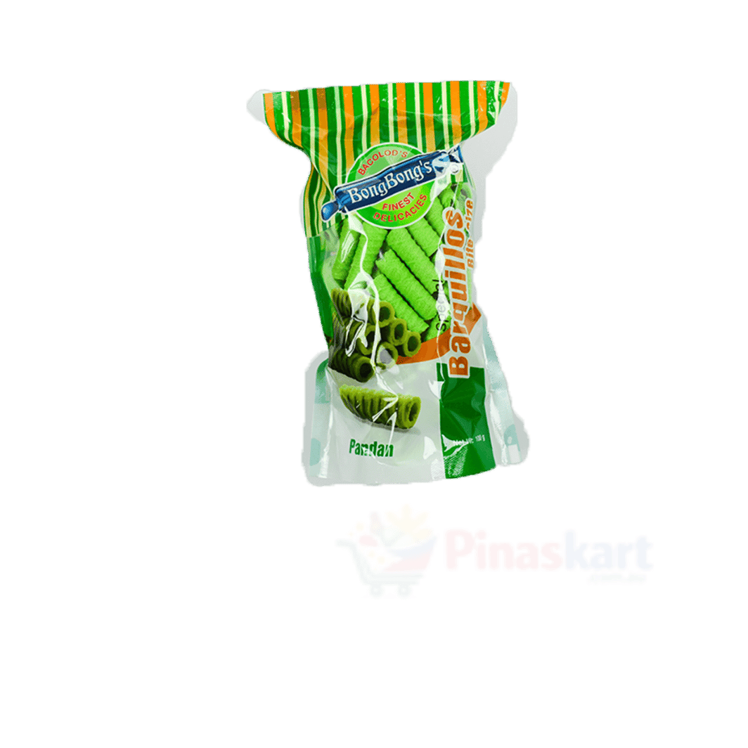 BONG BONGS BARQUILLOS PANDAN 100G