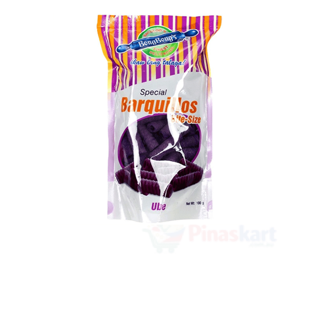 BONG BONGS BARQUILLOS UBE 100G