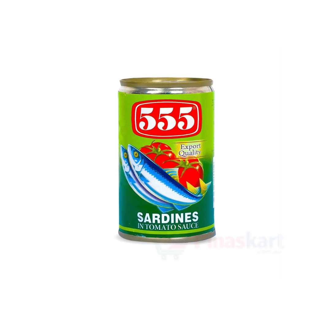 555 FRIED SARDAINE IN TOMATO SAUCE 155G