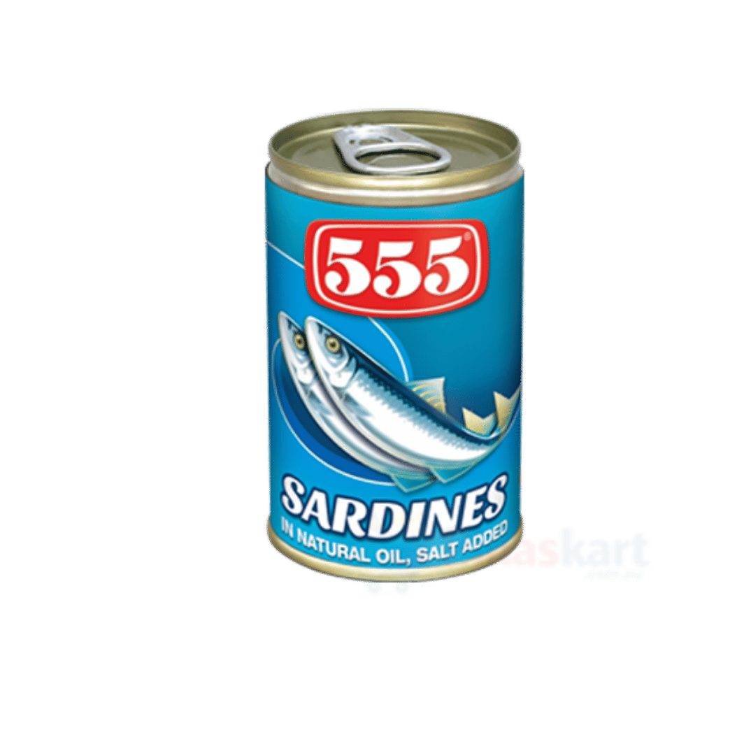 555 SARDAINE IN OIL 155G