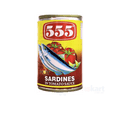 555 FRIED SARDAINE IN TOMATO SAUCE RED 155G
