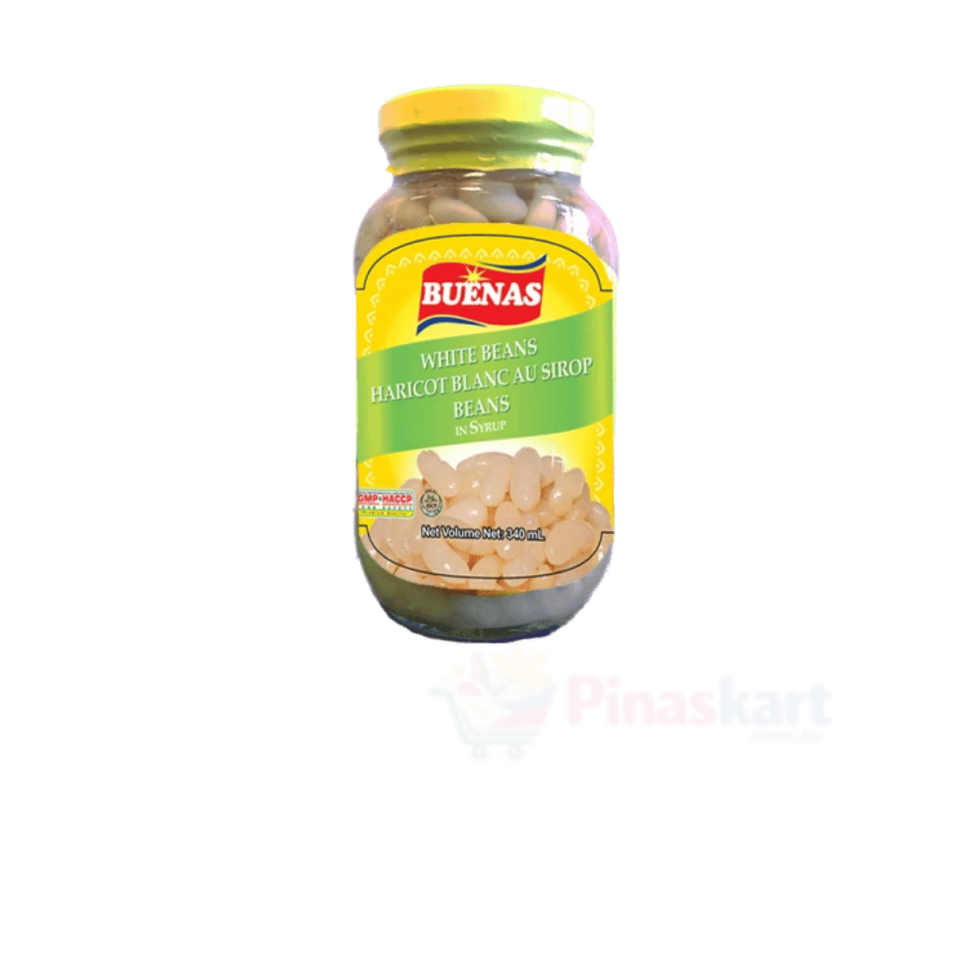 BUENAS SWEET WHITE BEANS 340G
