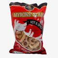 Myron’s Pork Crackling Hot & Spicy 140g