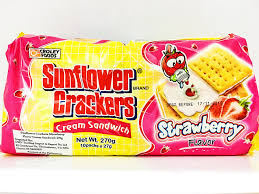 SUNFLOWER CRACKER STRAW 270G