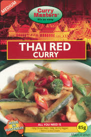 CURRY MASTERS THAI RED CURRY 85G