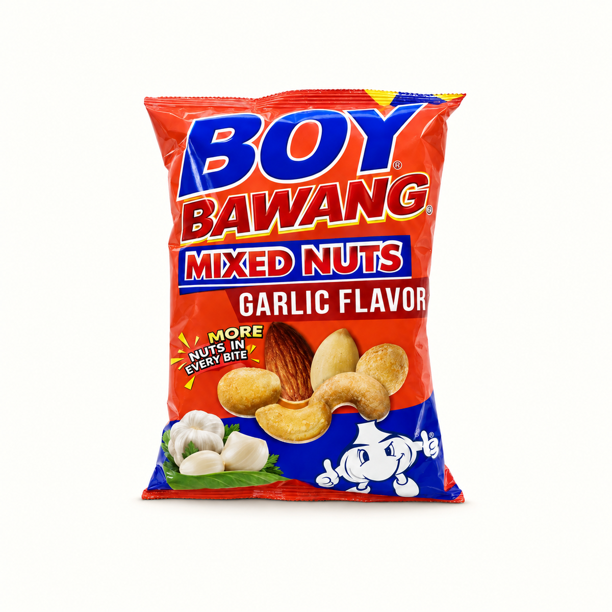 BOY BAWANG MIXED NUTS GARLIC 85G