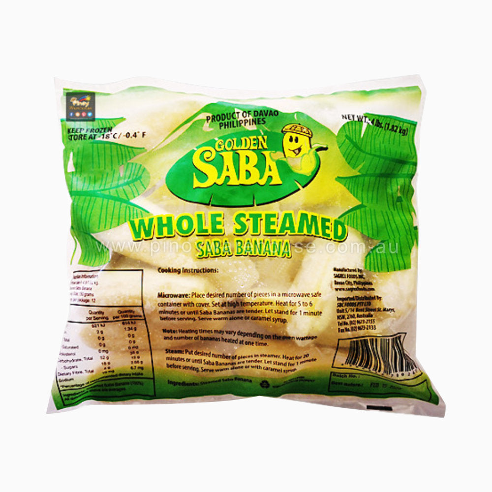 GOLDEN SABA WHOLE BANANA 1.82KG
