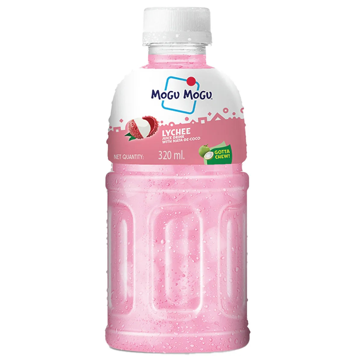 Mogu Mogu Lychee Drink with Nata de Coco 320ml