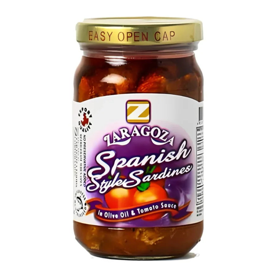 Zaragoza Spanish Style Sardines in Tomato Sauce Hot 220g